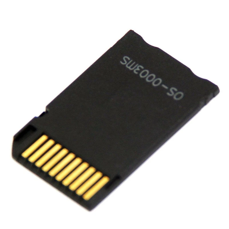 50 шт./лот SDHC TF на MS адаптер преобразователь карт памяти Pro Duo Reader для PSP 1000 2000 3000|tf