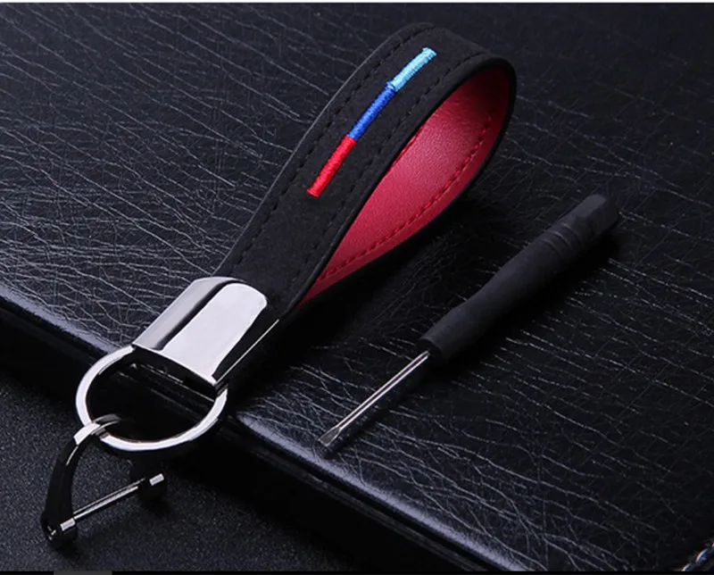 Высококачественный автомобильный брелок для ключей кожаный Национальный флаг