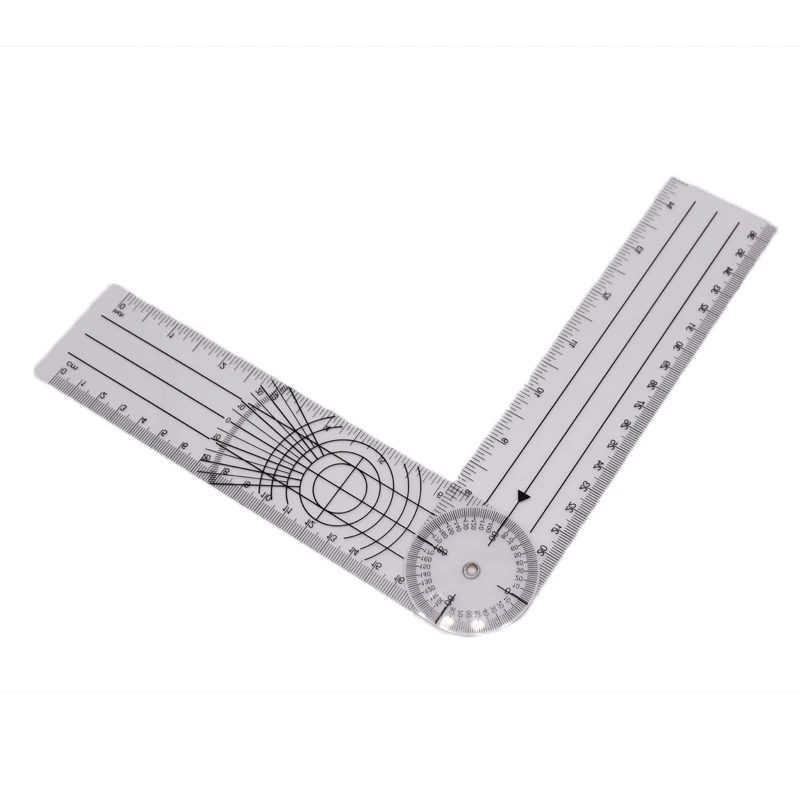 1 шт. Транспортир Гониометр карманная ось диапазон движения тестер угол линейка