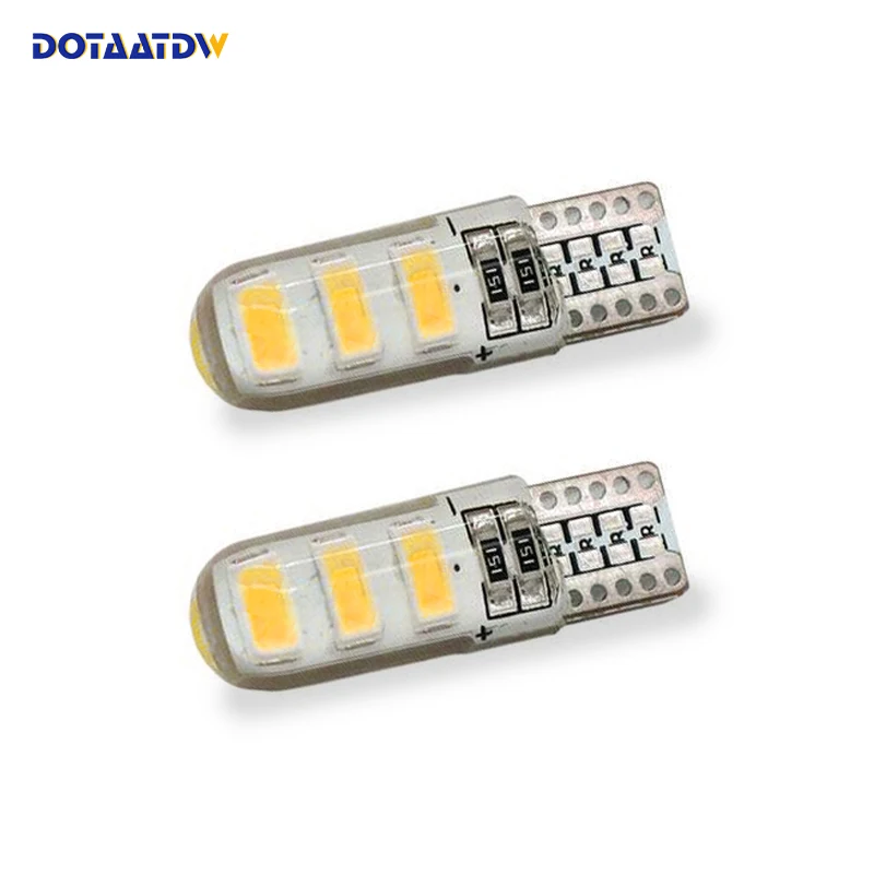 10x Super Bright T10 W5W 168 194 5630 CREE Chip 12V Car LED Auto Clearance Door Reading License Plate Light Bulb Interior Lamp|Сигнальная