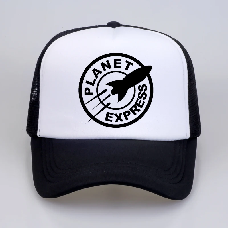 

Planet Express Baseball Caps Rock Band cap Summer men women Cool Rock Pop Baseball Mesh Net Trucker Cap Dad Hat