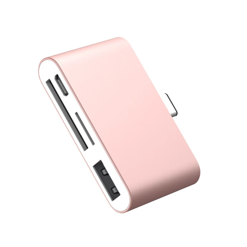 Usb концентратор 1 порт USB 2 0 Type C OTG дополнительный Многофункциональный Картридер