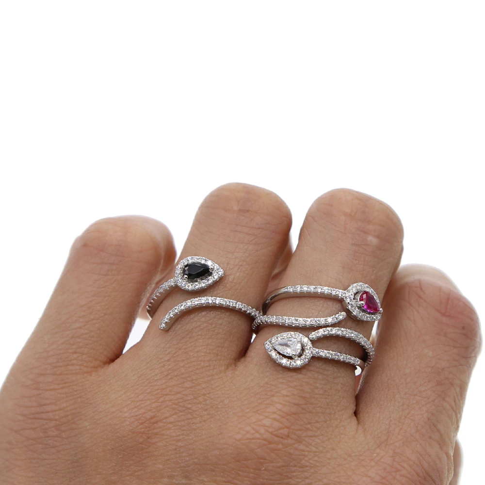 2018 высокое качество красивые ювелирные изделия камень слеза по месяцу рождения