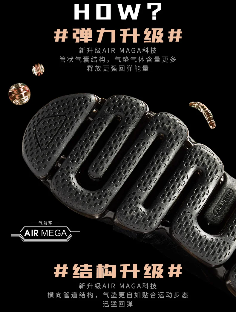 Xtep AIR MEGA, мужские кроссовки,, весенние, для спорта и отдыха, на воздушной подушке, мужская обувь для бега, 881119119021