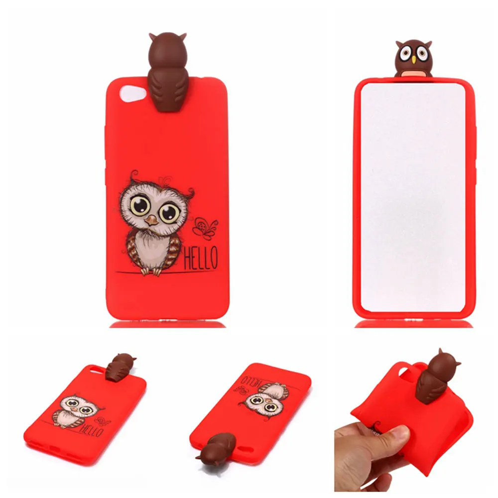 FQYANG чехол из ТПУ с рисунком единорога Совы панды кошки для XIAOMI F1 8 S2 5X REDMI 6 5A 5 PLUS NOTE 5A 5 PRO 4A Забавный мультяшный чехол для телефона