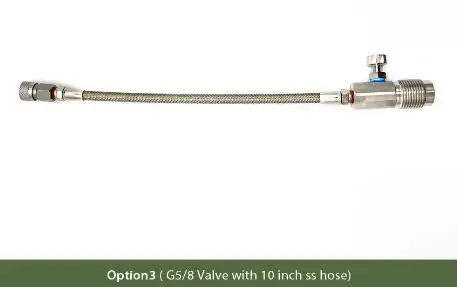 din valve 10 in hose PCP Пейнтбольная воздушная заполняющая станция 300 бар DIN адаптер для дайвинга регулятор наполнения из нержавеющей стали DNS001 - Цвет: din valve 10 in hose
