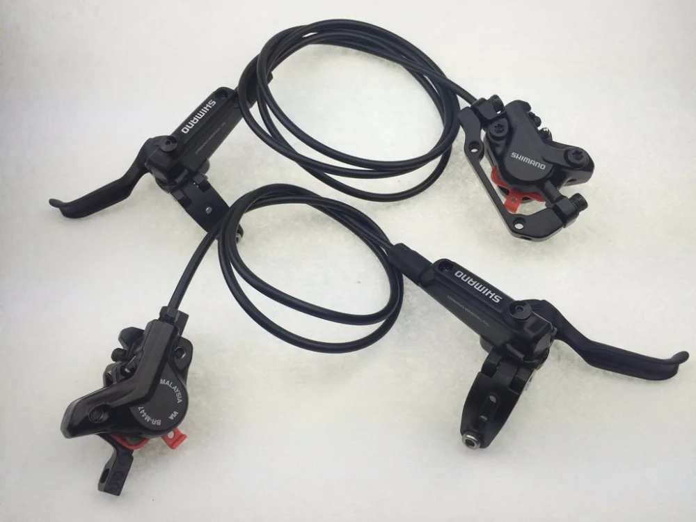 SHIMANO M505 MTB велосипед гидравлический дисковый тормоз набор зажим горный для Deore/XT тормоза велосипедный дисковый тормоз и тормозной лист винты