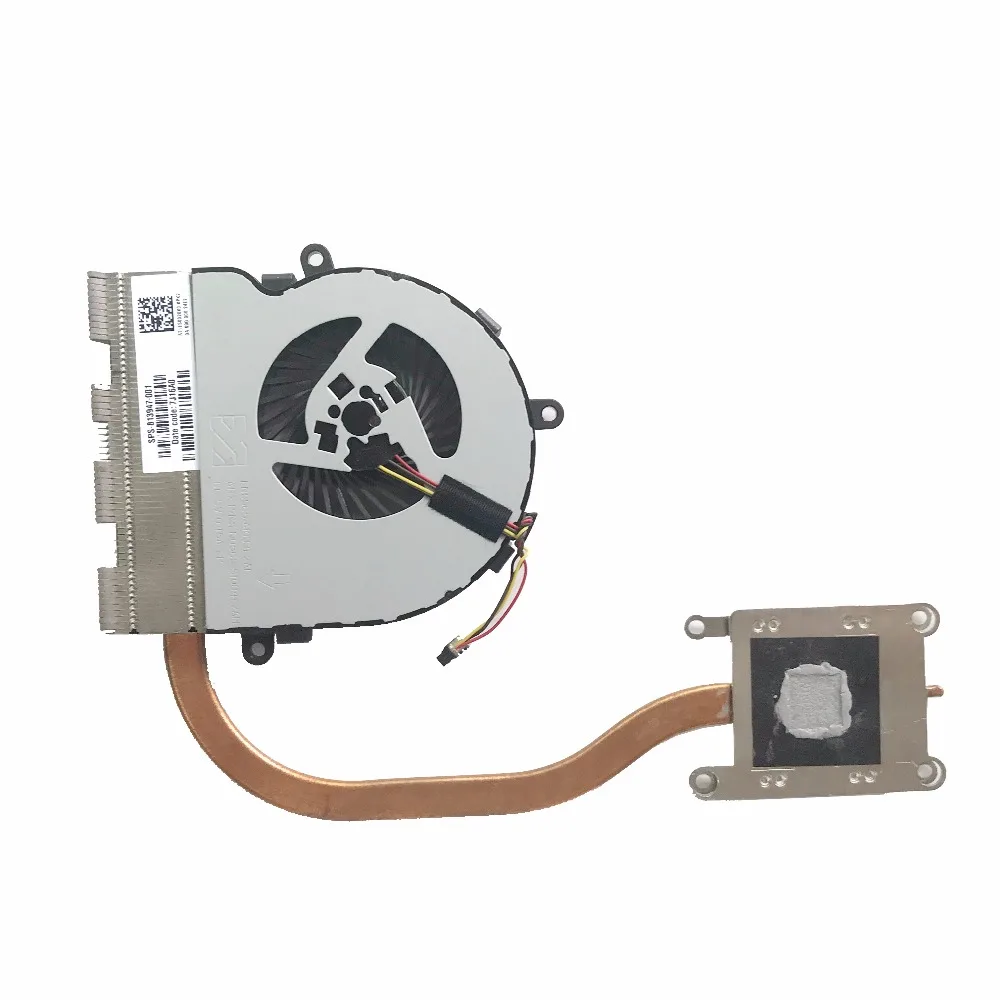 813947-001 аккумулятор большой емкости оригинальные для hp 15-BA 15-AF 15-AF131DX серии вентилятор радиатора CPU Радиатор полностью протестированная