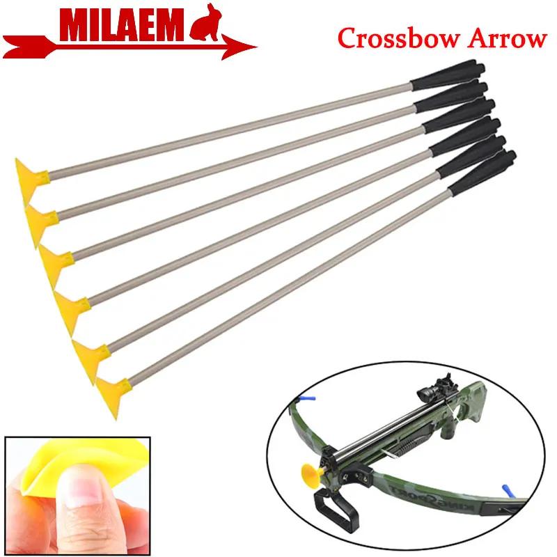 

6/12pcs Archery Crossbow Sucker Arrow Safety Soft Rubber Arrowhead Children Game Toy Kids Gift Training Shooting Accessories