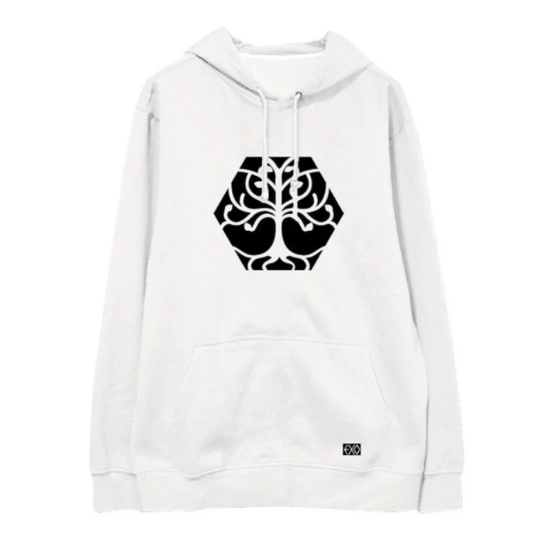 

Mainlead KPOP EXO Hoodie The EyXiOn CHANYEOL Pullover Sweatershirt DOSEHUN SUHO