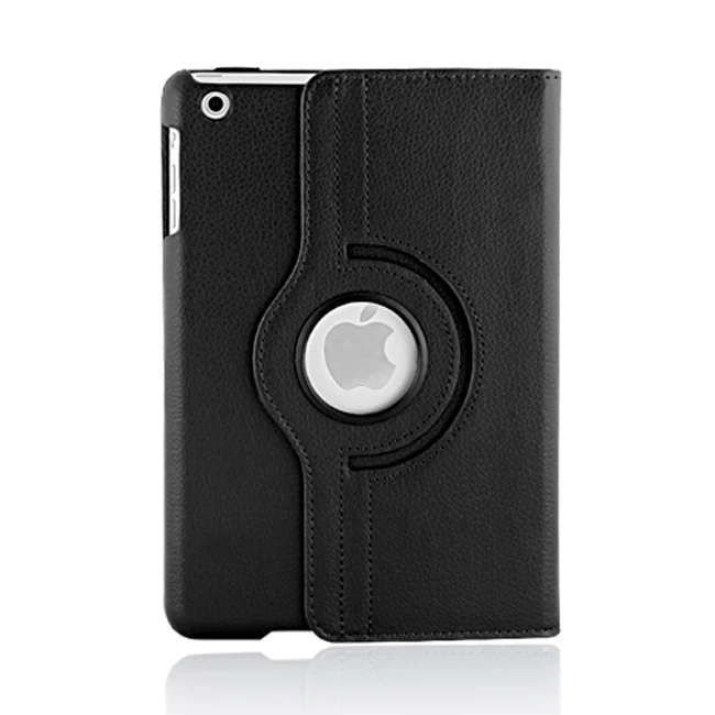 Для ipad Mini1/2/3 планшет чехол 360 градусов вращающийся стенд флип-чехол-книжка Экран Защитная крышка для ipad Mini 2/ipad Mini 3 - Цвет: Black