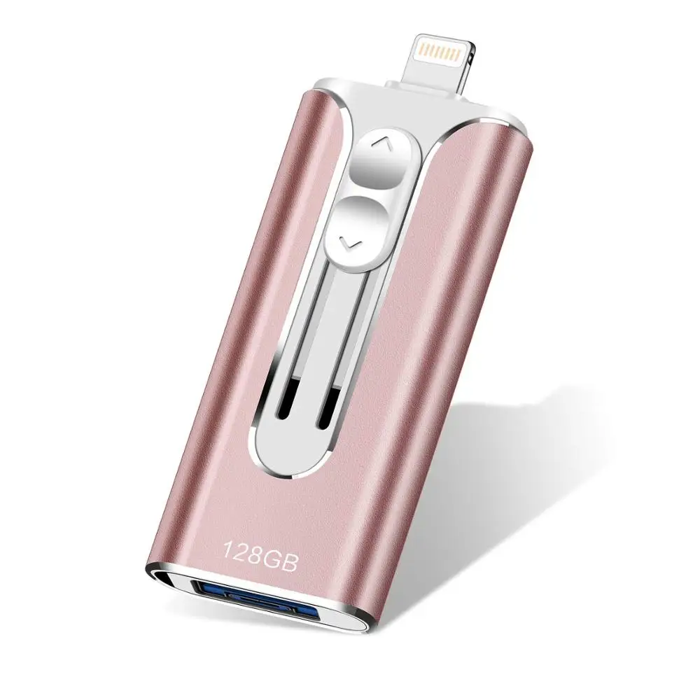Флешка 256 ГБ флеш-накопитель для iPhone 128 Usb флеш-накопители USB 3 0 Lightning Memoria Android PC |