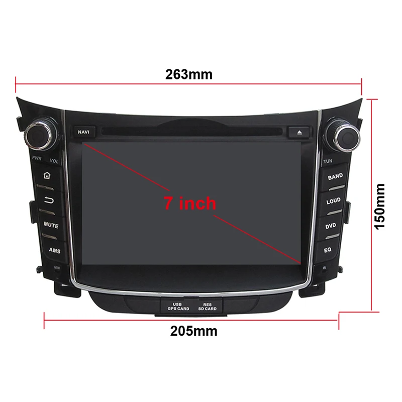 4 ГБ ОЗУ Восьмиядерный Android 8 0 автомобильный DVD gps плеер подходит hyundai I30 2011 2012 2013 2014