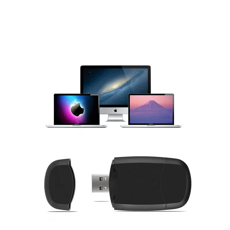 Baolyda мини USB кард ридер 3 0 5 Гбит/с супер скорость OTG Micro SD/SDXC адаптер TF для Mac OS