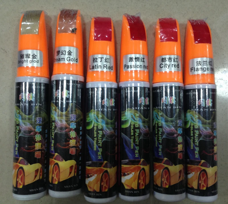 Автомобильная нарисованная картина авторучка для ремонта царапин симониз