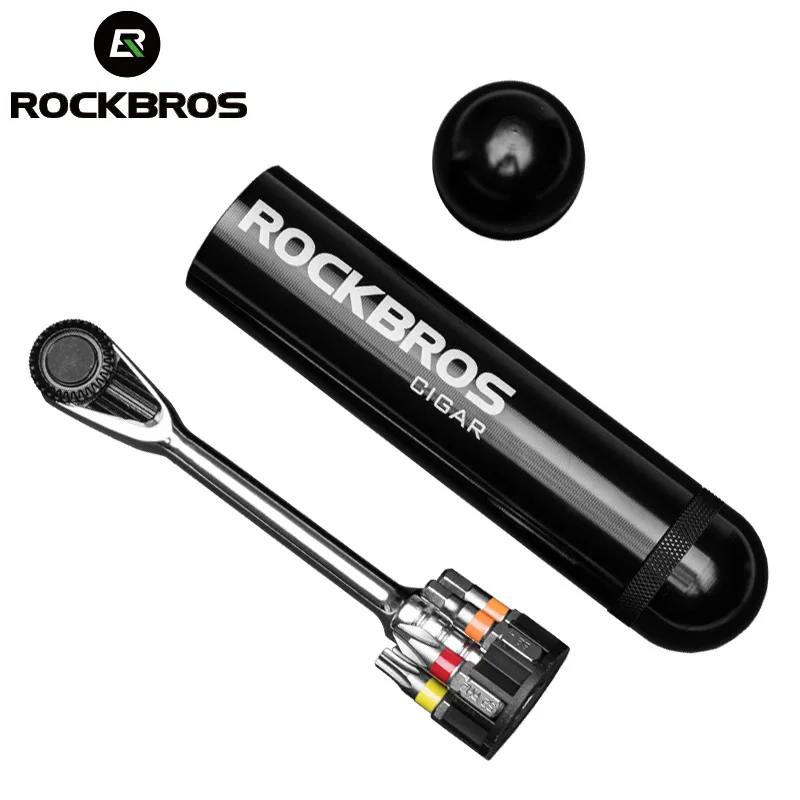 ROCKBROS многофункциональный набор для ремонта велосипеда отвертка динамометрический ключ MTB шоссейный карбоновый храповый шасси Mtb инструменты