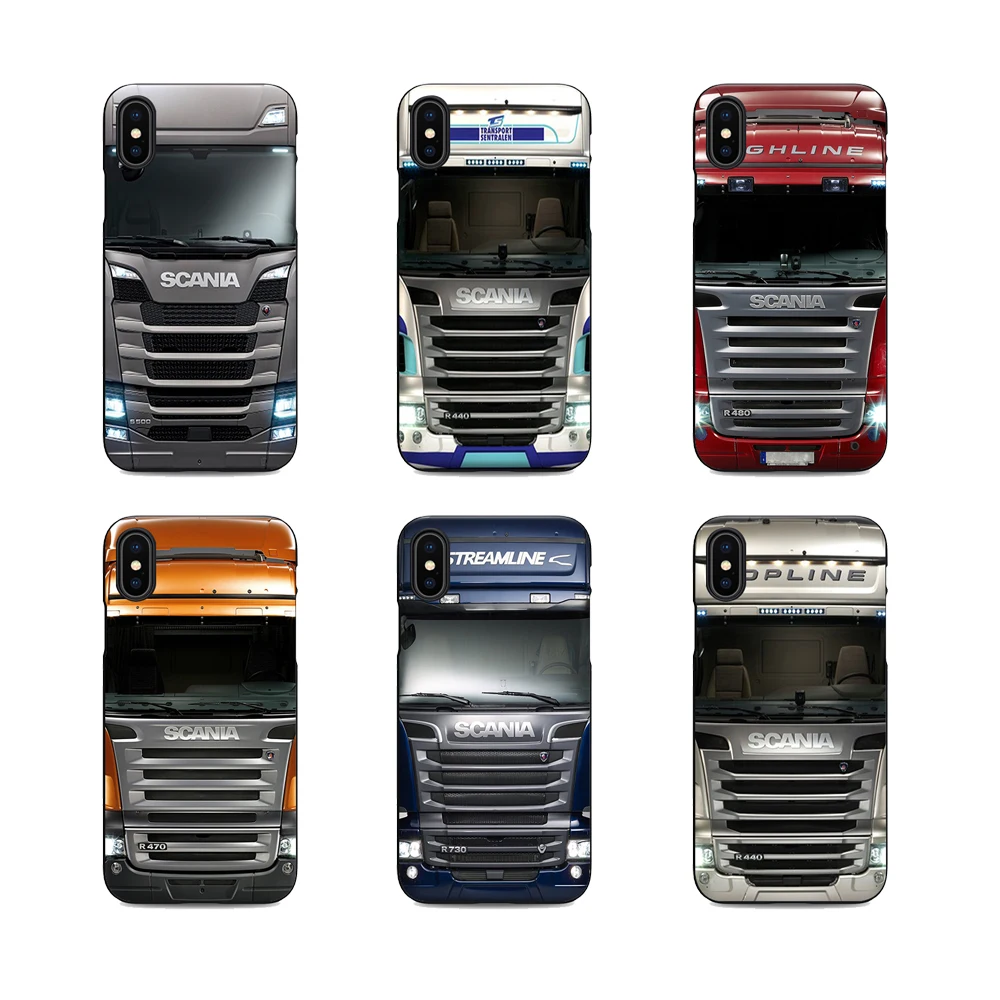 SCANIA грузовик мягкий силиконовый черный чехол для телефона для iPhone XR XS MAX 6 7 8 plus 5 5S 6s se для Apple X 10 лучший дизайн корпуса