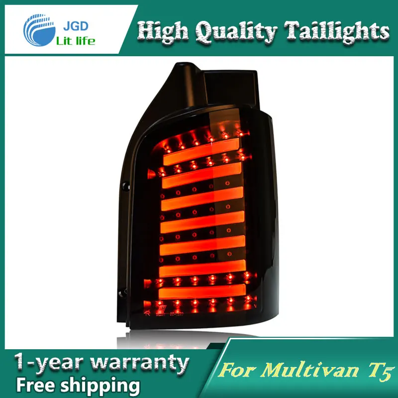 Чехол для задней фары автомобиля VW Multivan T5 задний светодиодный светильник s фонарь