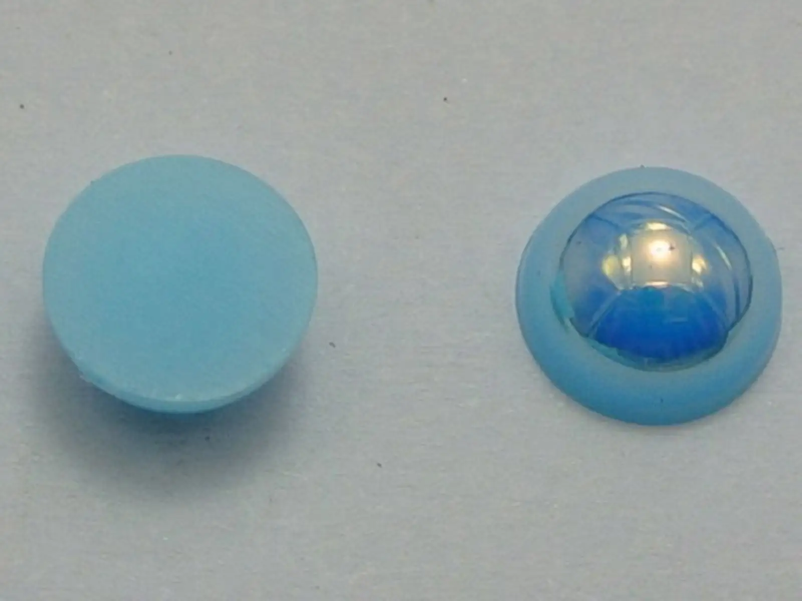 1000 блеск AB акриловые Круглые перламутровые Стразы 6 мм плоская задняя часть