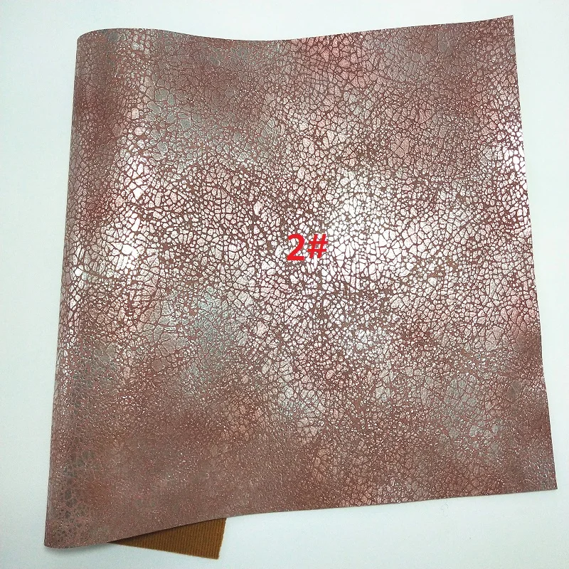 1 шт. A4 Размер 21X29 см Alisa блеск Cuero Sintetico металлик искусственная кожа простыни кожа для DIY G33 - Цвет: 2