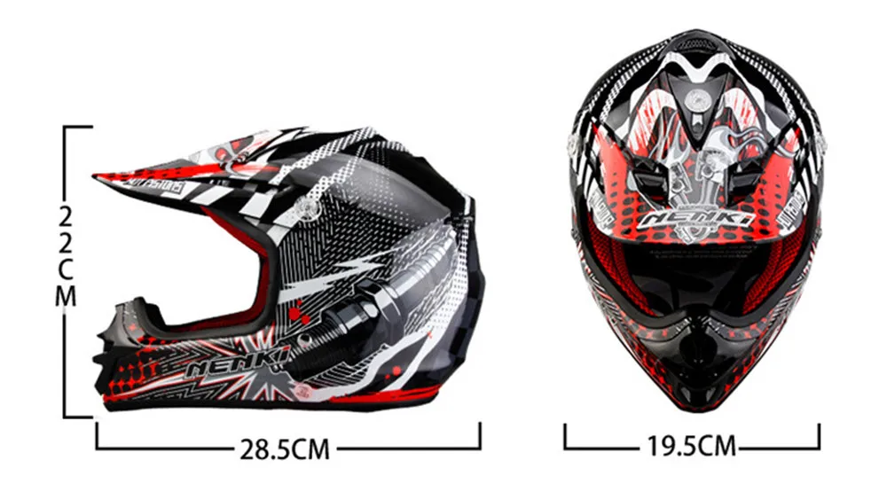 NENKI детский мотоциклетный шлем для мотокросса детский шлем Capacete Casco Enfant Moto MTB для мальчиков DH Байк Молодежный каск