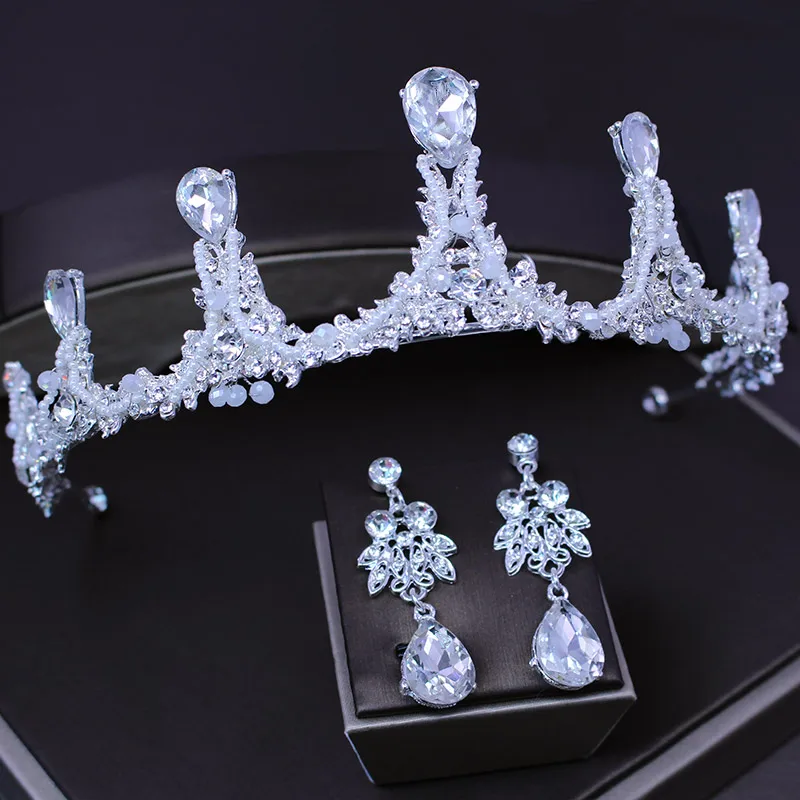 Королевская Девушка торт Топпер ручной работы тиара серебро горный хрусталь и