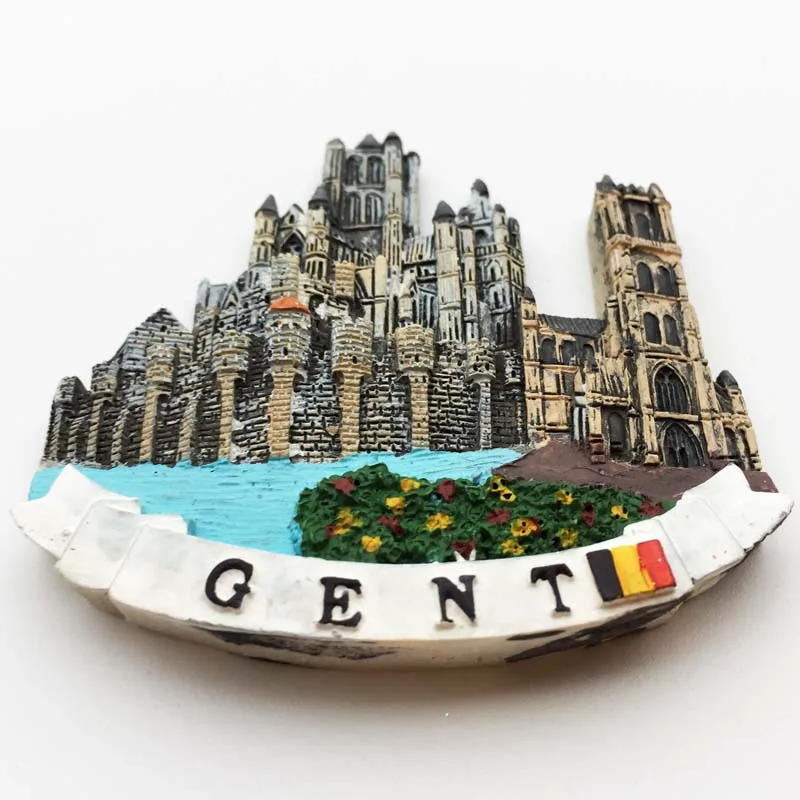 Бельгия Хунг здание достопримечательности туристические памятные поделки