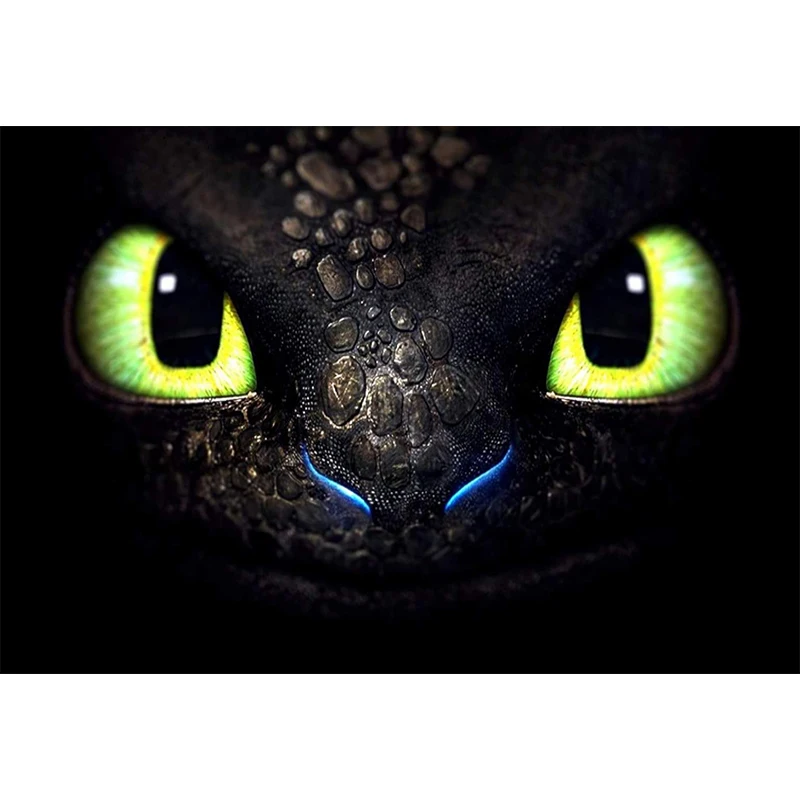 

Камни в форме ромба/круглый дрель 5D DIY алмазная живопись "Dragon eye" 3D Вышивка крестом мозаика Стразы Декор для дома подарок