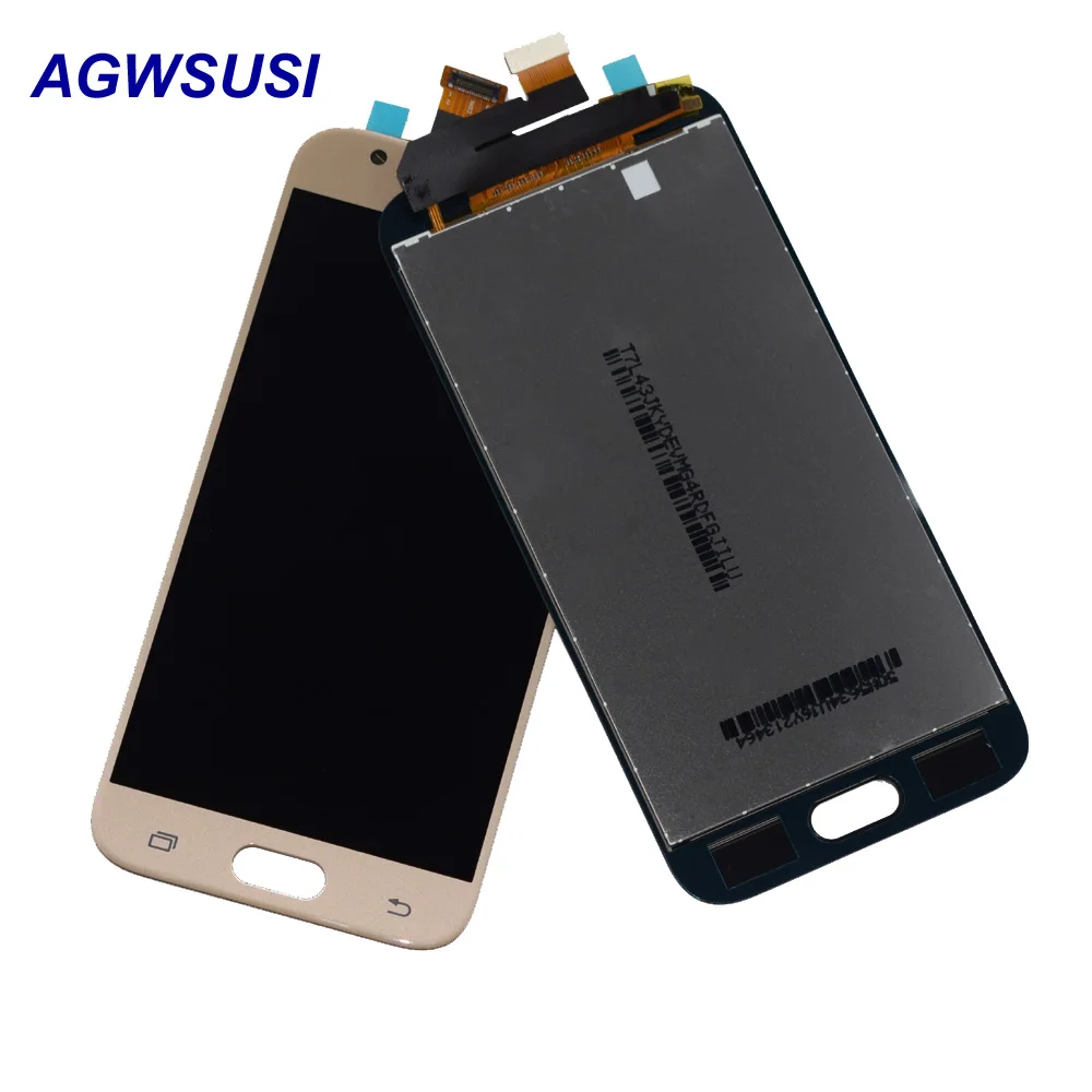 Отрегулированный для Samsung Galaxy J3 J330 ЖК-SM-J330F J330G сенсорный экран дигитайзер сенсор+ ЖК-дисплей монитор модуль в сборе