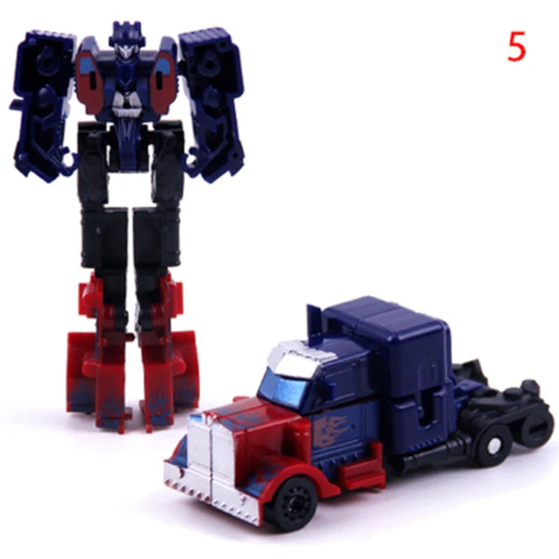 2016 New 7 Style Super Mini Plastic Transformation Robot Car Action Figure Toys Cars Robots Education Toy | Игрушки и хобби