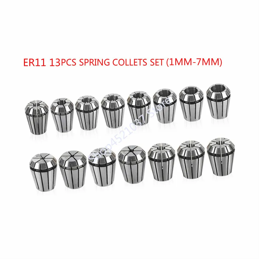 

1mm-7mm ER11 Collet Chuck Tool Bits Holder Spring Collet for CNC Engraving Machine Milling Lathe Tool spindel motor clamp