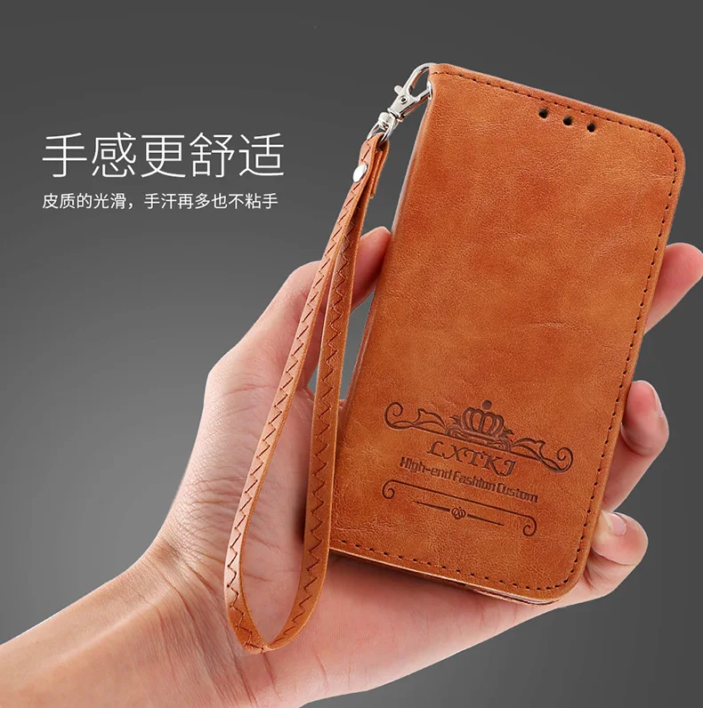 Роскошный кожаный чехол-книжка с подставкой для samsung Galaxy S9/s8/s7/s6/s5 s9plus s8plus s7plus s6edge S6 edge plus Note8 5 Fundas
