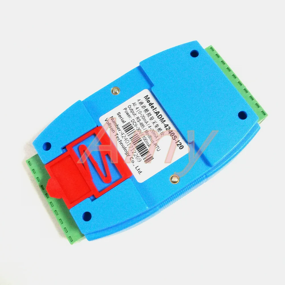 ADM-4240 4-полосный аналоговый модуль сбора данных 4–20 мА 0–10 В 0–20 до 485 напряжение