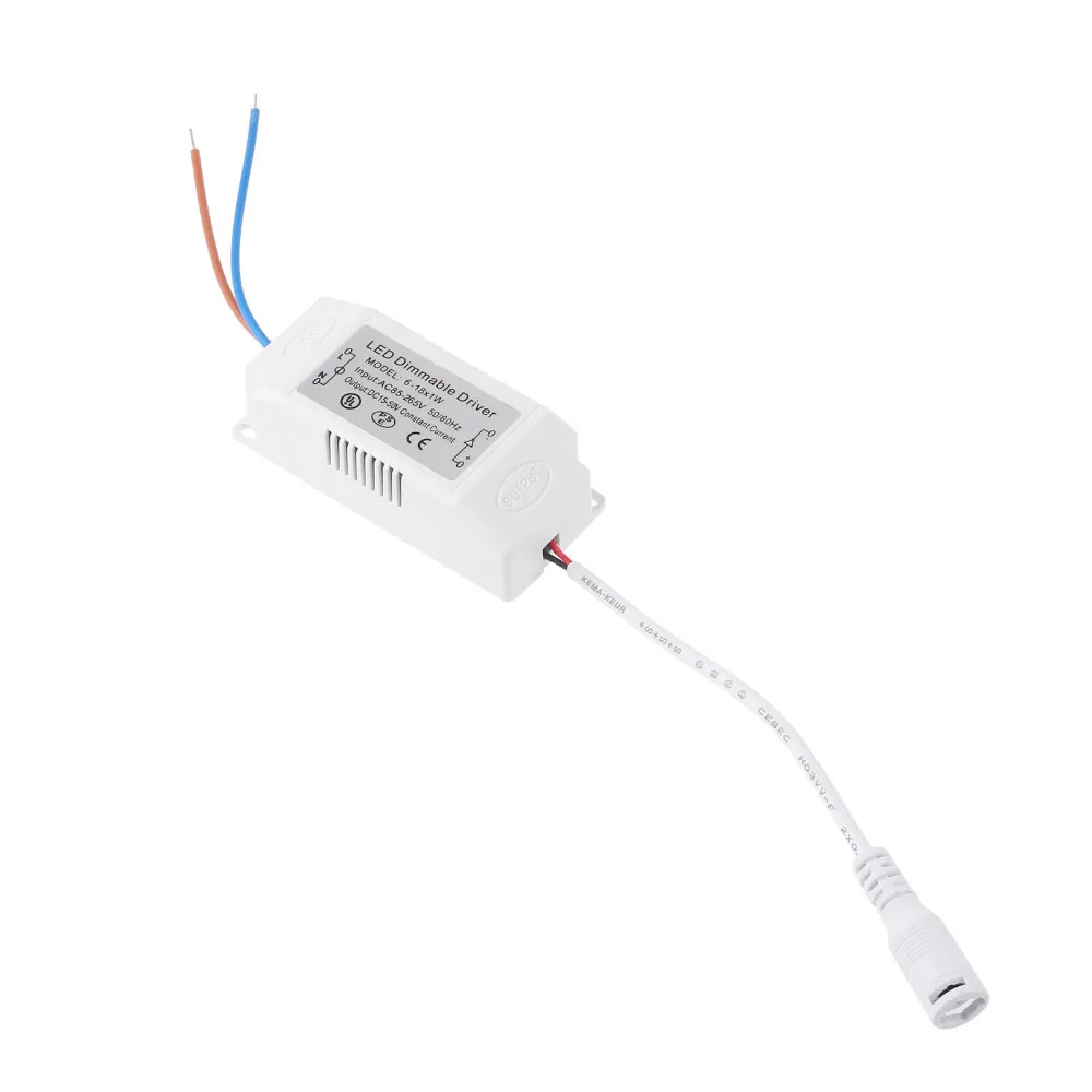 Lemonbest 6 18x1W светодиодный светильник с регулируемой яркостью AC 85 265 в DC 15 50 широко