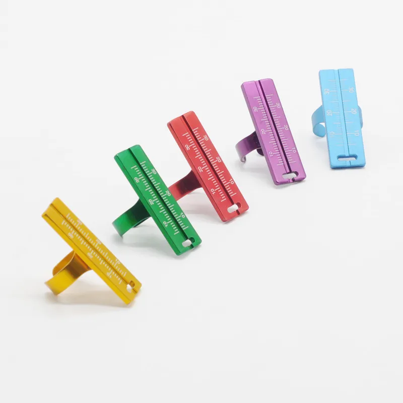 

Dental Finger Measuring Ruler Aluminum Dentist Instrument Ring Rulers Equipment Measure Tools