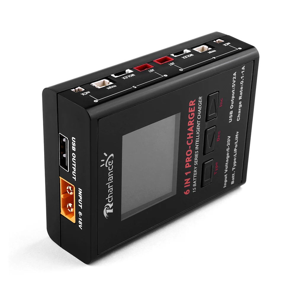 Зарядное устройство для аккумуляторов Ultra Power UP S6AC 6x4 35 W 1S AC/DC LiPO/LiHV с Micro MX mCPX JST