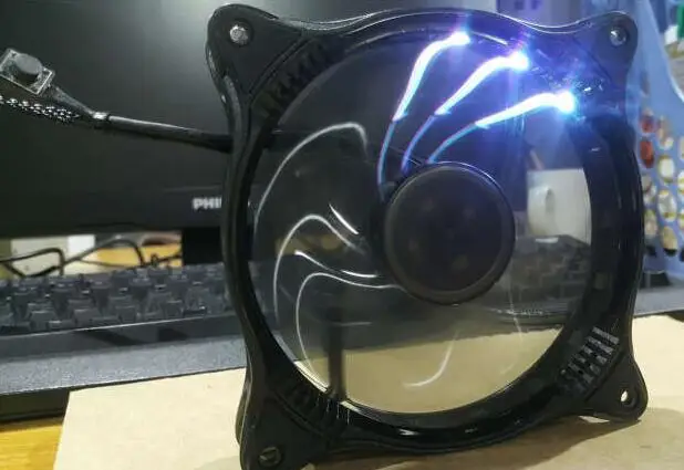 Pccooler вентилятор rgb 12 см чехол для компьютера ПК Вентилятор охлаждения довольно RGB magic регулируемый светодиодный 120 мм радиатор процессора охладитель воды пылевой фильтр