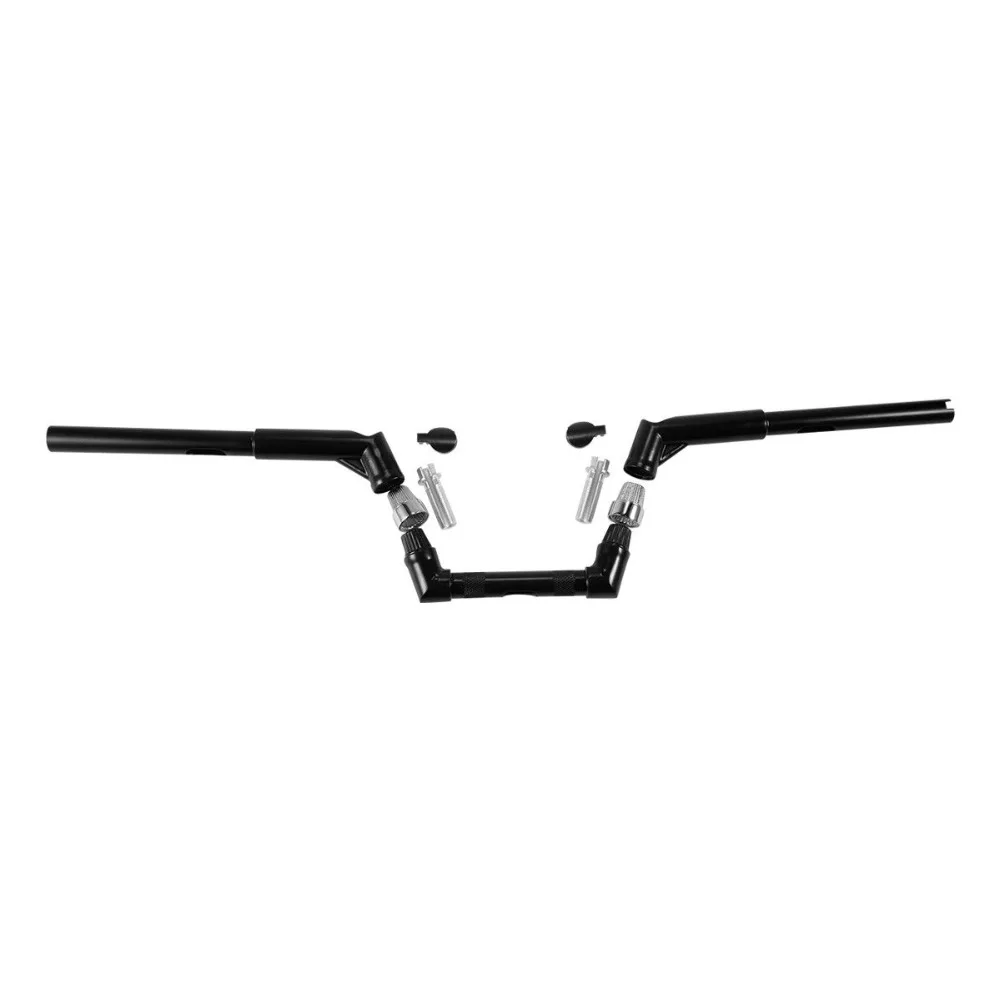 Руль Кафе Racer 5 дюймов Rise 1 1/4 дюйма для Harley Softail Deluxe Dyna Street Bob Super Wide Glide Switchback