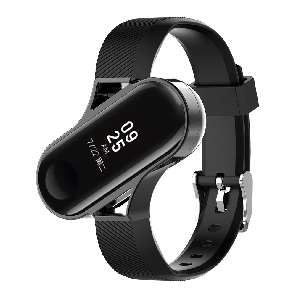 Ремешок сменный для Xiaomi Mi Band 4 браслет из нержавеющей стали с трекером Band4 |