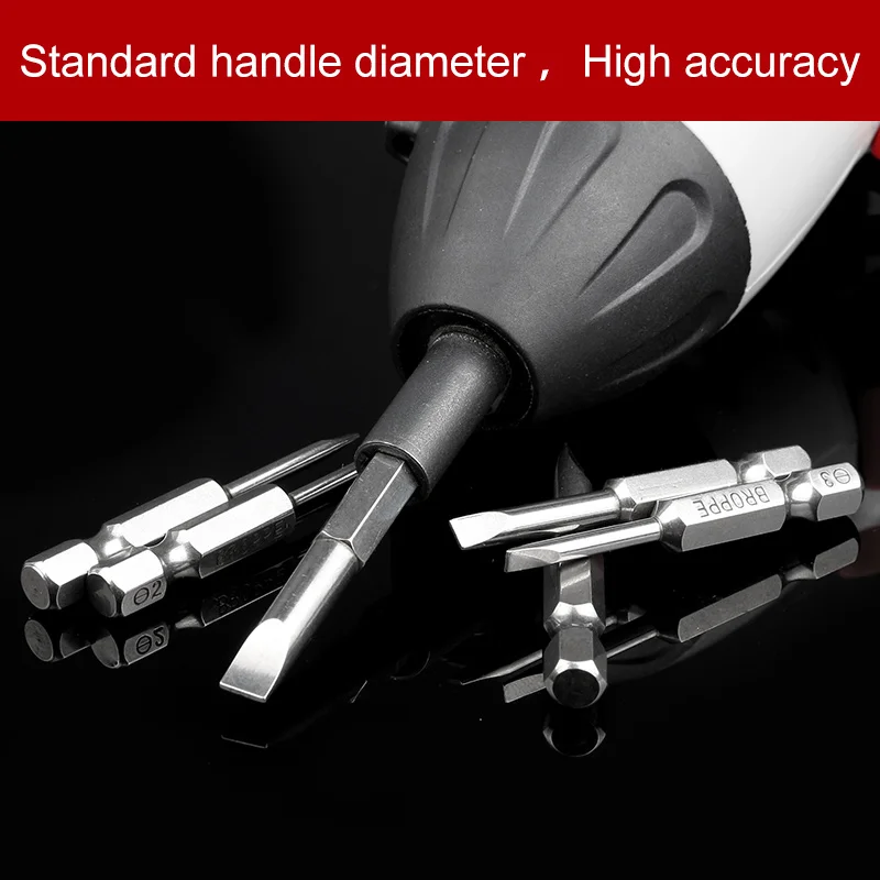 S2 сплав Сталь с плоской головкой наконечник прорезью магнитные прорези отвертки