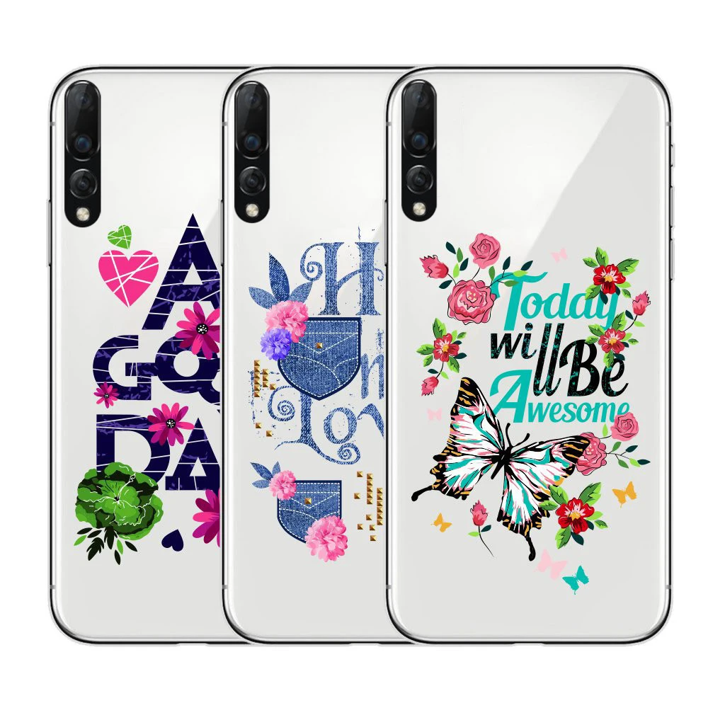 Великолепный ультратонкий противоударный чехол для телефона Huawei P20plus