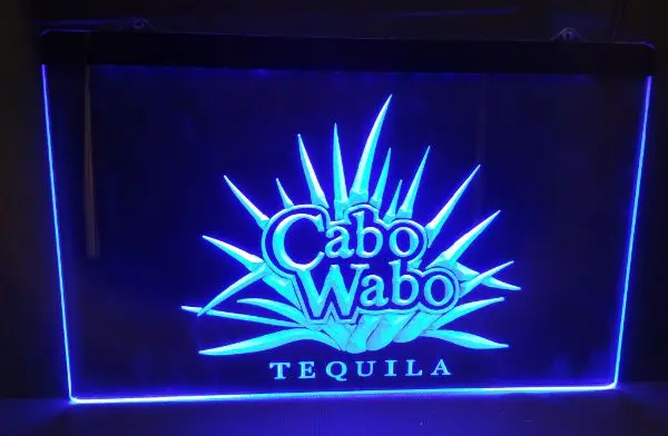 3d-вывески cabo wabo с логотипом текилы 2 размера новые светодиодсветодиодный
