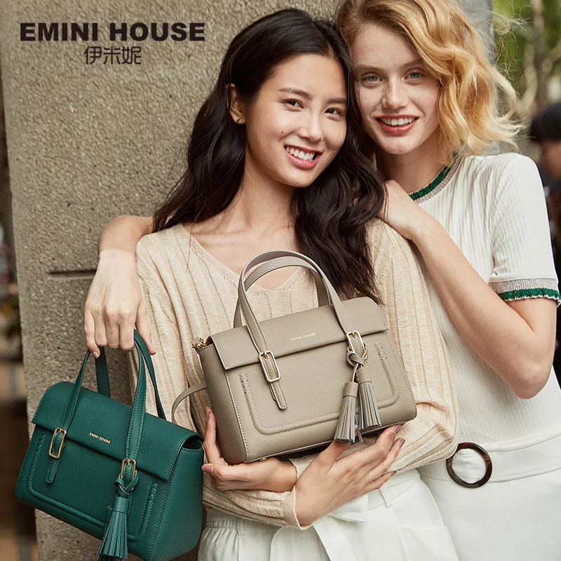 EMINI HOUSE сумки с кисточками для женщин 2018 роскошные женские дизайнерские спилок