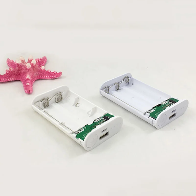 Универсальный Micro USB V8 входной Сплав Внешний Аккумулятор Чехол 2*3*4*18650 зарядное устройство DIY блок питания