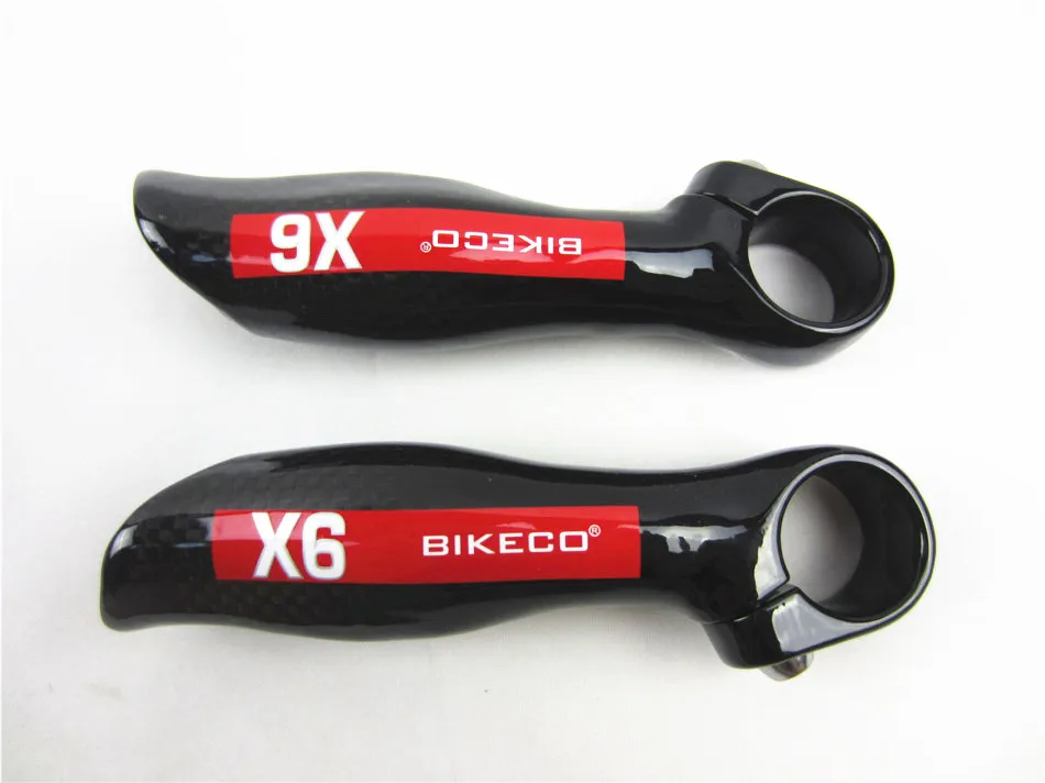 Free shipping 2014 bikeco all carbon fiber bicycle handlebar and small side to handle the stem red | Спорт и развлечения