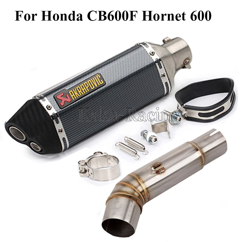 Выхлопная система мотоцикла соединение средней трубы с Akrapovic глушитель