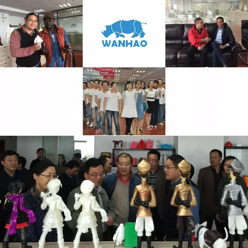 WANHAO D6 популярный FDM 3D принтер Дубликатор D6 использование ABS/PLA нить высокотехнологичная фабрика отправка напрямую нить