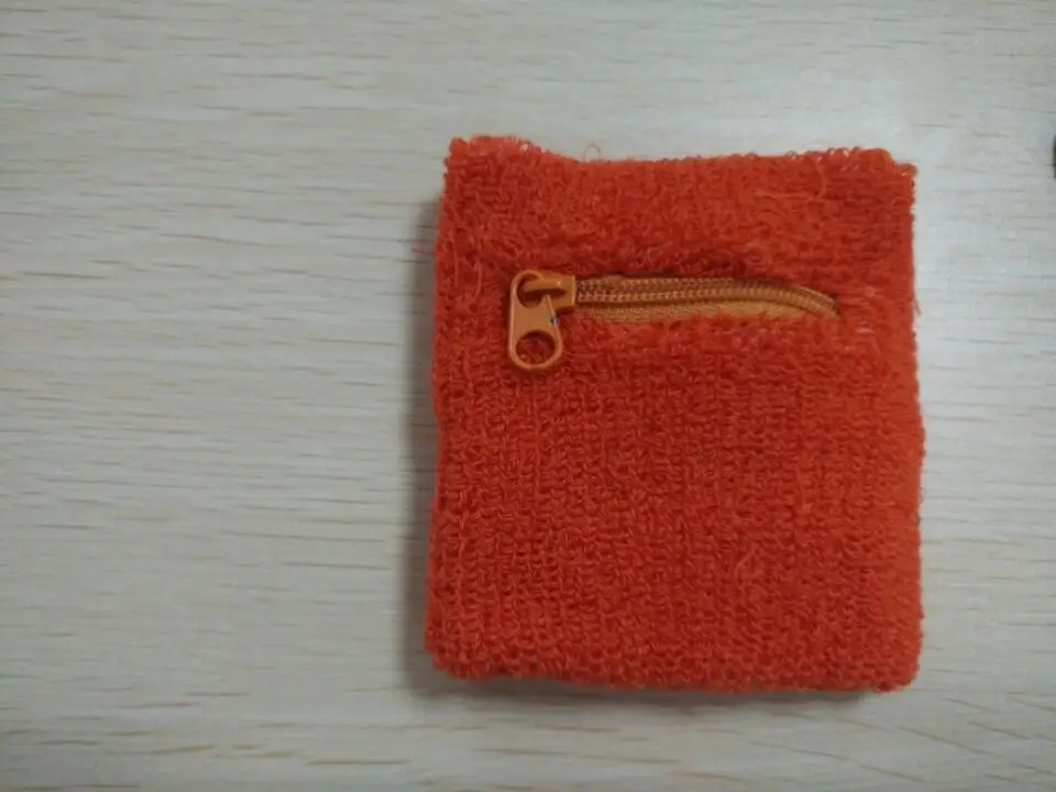 orange 1 шт для бега и езды на велосипеде запястье Поддержка Кошелек на запястье безопасный клатч молния обертывания ремешок для спортивных часов наручи Wrister - Цвет: orange