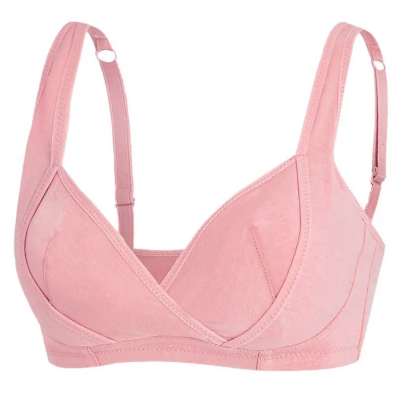 Нижнее белье для кормящих женщин хлопковый бюстгальтер без косточек