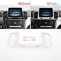 lapetus middle air conditioning ac outlet vent decoration frame cover trim 1 pcs fit for mercedes benz gle w166 2016 2017 2018